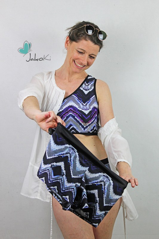 Bade-/Sportlycra Kreta und SHO!koladenseite | Modell/Foto JakoKi, Kirsten Heuter